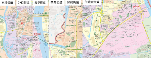 【厅属动态】省地图院助力打赢疫情防控阻击战,编制荔湾区街道地图